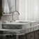 Components Bathroom Sink Faucet Spout With Ribbon Design 1.2 GPM