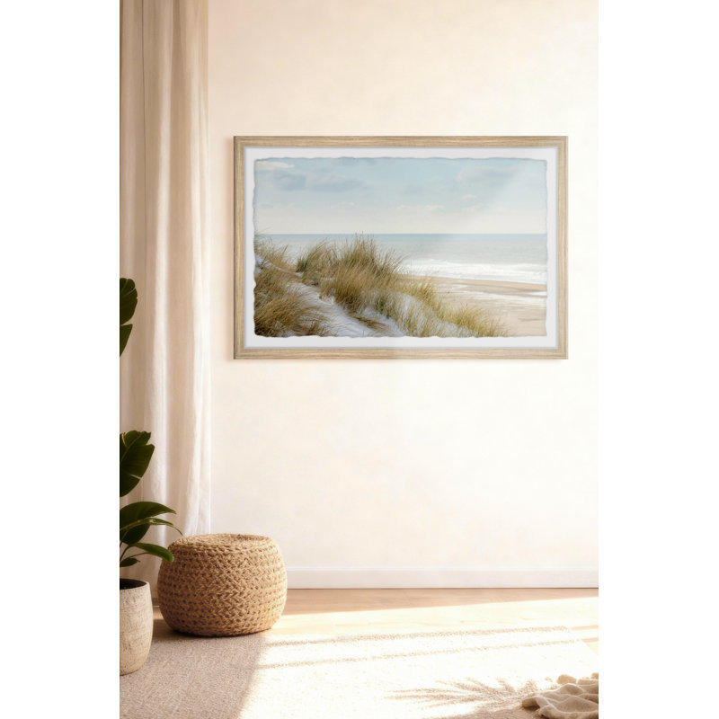 «Beach Dunes», reproduction encadrée, H 8 po x l 12 po