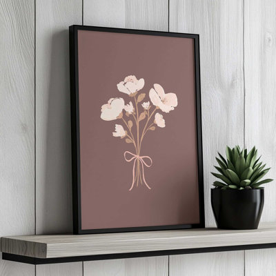 Délicat bouquet de fleurs par Marufemia, reproduction d'art