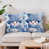 Blue white floral snowman is out of stock