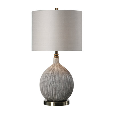 Lampe de table texturée 27 po Stefan