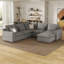 Canapé modulaire 5 places French Seam-135939312