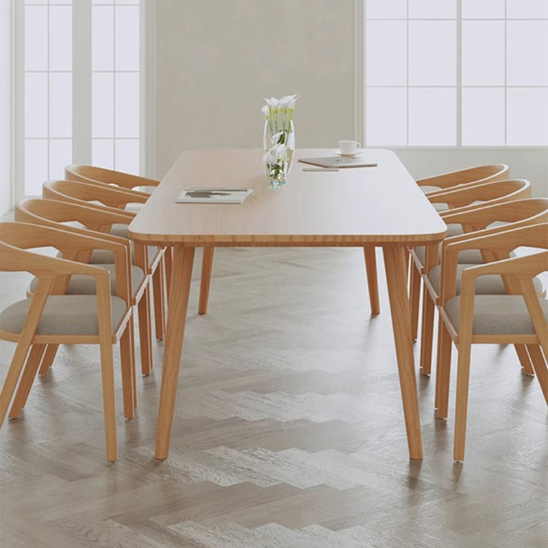 Table de conférence Burlywood, H 29,53 po x L 110,24 po x l 47,24 po