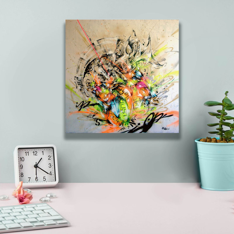 'Unison' by Taka Sudo, Canvas Wall Art, 12" H x 12" W x 0.75" D