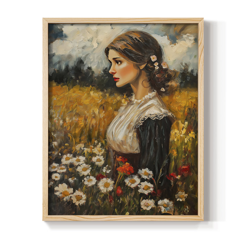 Reproduction encadrée WOMEN Series CCLVI - bois massif
