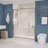 60" - 60.4" W x 70" H Framed Shower Door-83388773