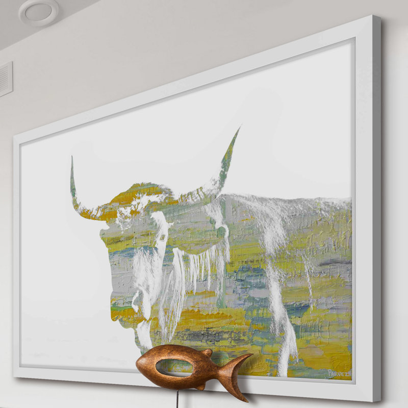 Parvez Taj - Single Picture Frame Painting, 41cm H x 61cm W x 3.8cm D
