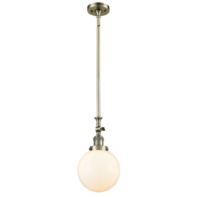 Luminaire suspendu sphère 1 lumière Zarmayr