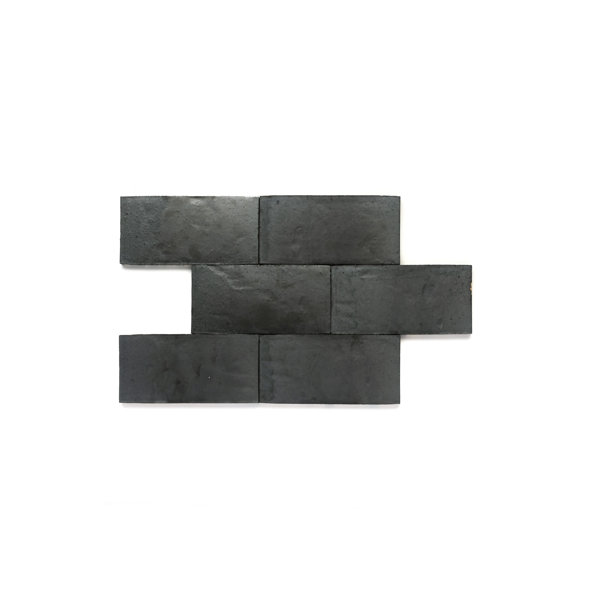 French Metro Black Metal 4 x 8