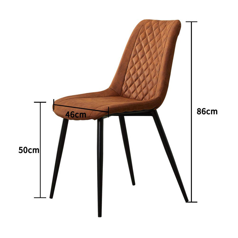 Side chair Set Aleppo, Brown