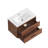 30" Wall-Mounted Bathroom Vanity with Soft-Close Drawers