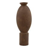 Raiden Vase Brown