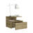 Versatile Floating Nightstand With Drawer And Open Shelves For Optimal Storage-250563976