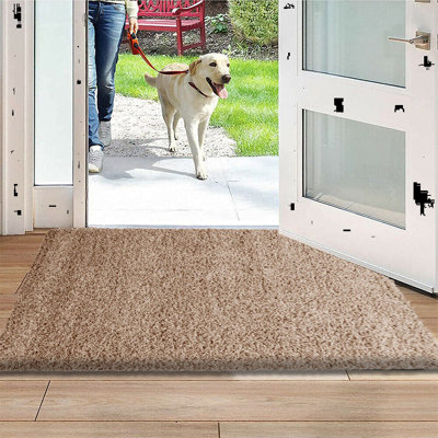 Meyah Non Slip Shaggy Door mats