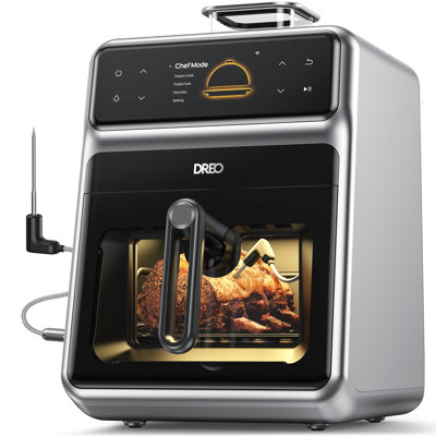 Dreo Chefmaker Combi Fryer, Smart Air Fryer Cooker With Cook Probe, Water Atomizer, 3 Professional Cooking Modes, 6 Qt