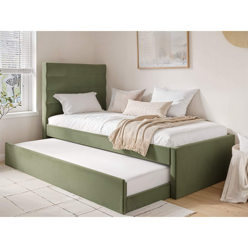 Upholstered Daybed, Green