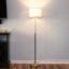Lampe sur pied élégante de style Mid-Century moderne | Ampoule DEL écoénergétique | Compatible avec un appareil intelligent