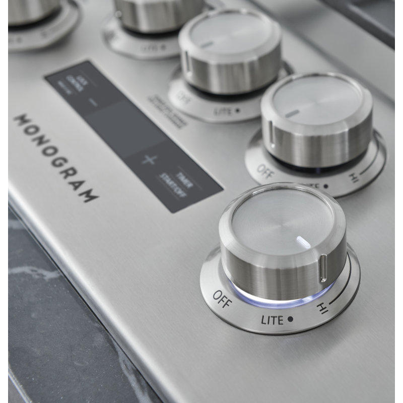 Monogram 36" Deep-Recessed Gas Cooktop