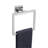 3-Piece Bath Hardware Set Wall Mounted Bathroom Accessories Set With Towel Ring, Toilet Paper Holder In Brushed Nickel-121793990