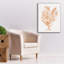 «Shibori Coral 4 Peach» par Mary Urban, art mural sur toile-1491376376