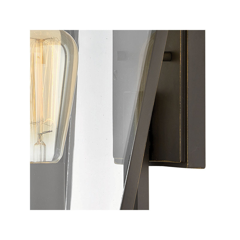 Jaymes Outdoor Wall Lantern, 19.5'' H X 7.75'' W X 9.5'' D