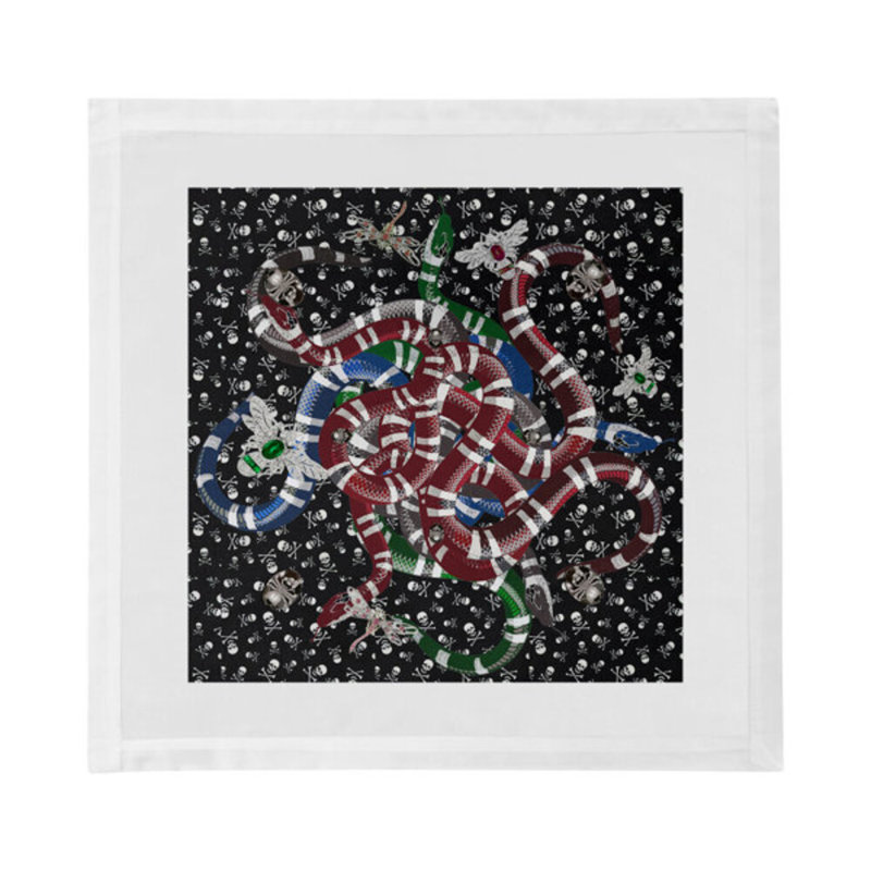 Ouroboros Cotton Blend Square Napkins