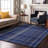 Premium Machine Washable Cerrito AMF541 Navy Rug-104020324