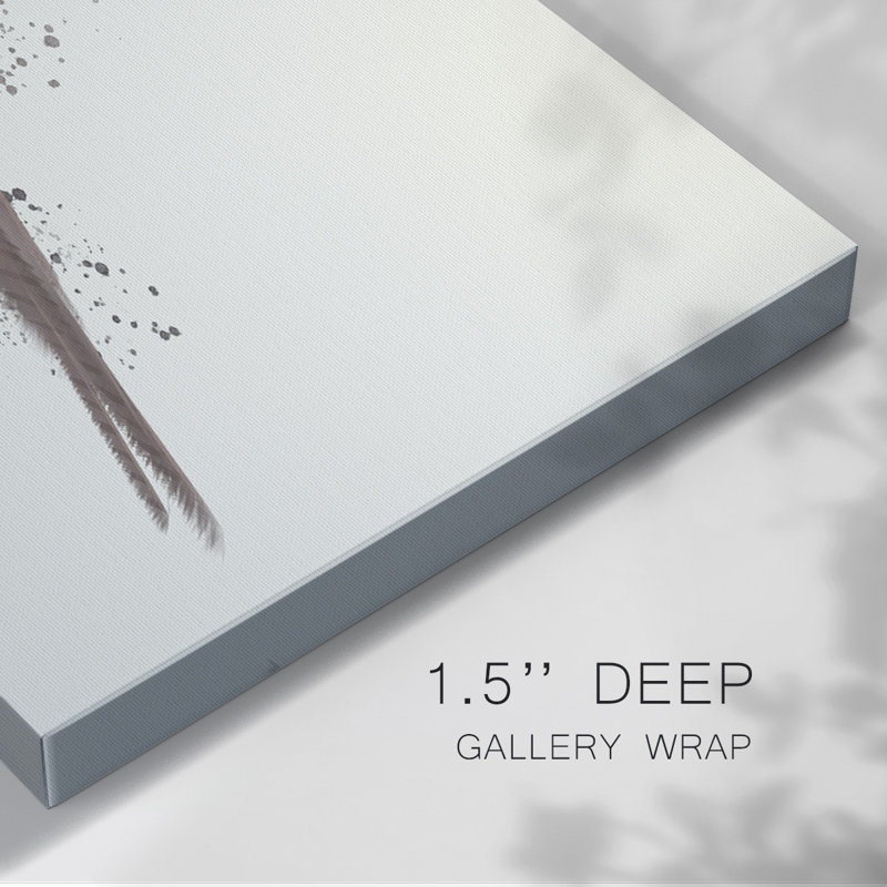 Pheasant Splash 1-Gallery Wrapped Canvas, 8" H x 12" W