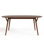 71" Wood Dining Table