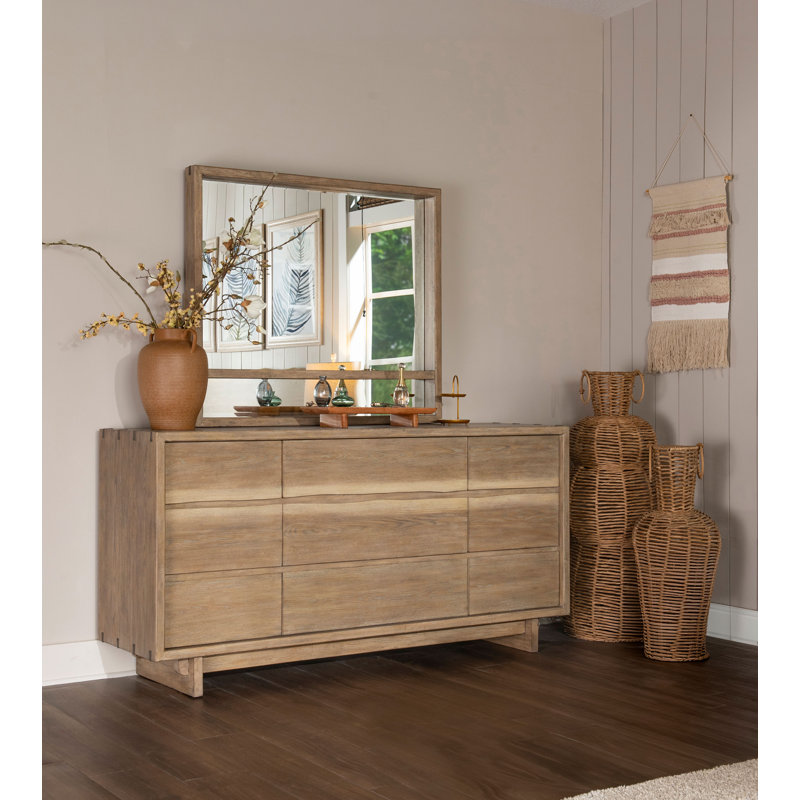 Commode de chambre à coucher 9 tiroirs Stillwater