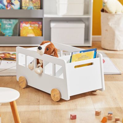 Guthbiorn 33cm H X 43cm W Transportation Kids Book Caddy