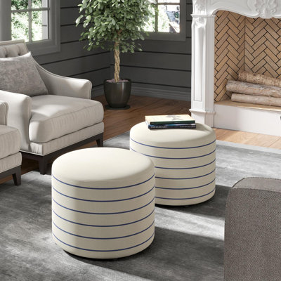 Leighton Solid Wood Accent Stool