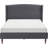 Finch Elmhurst Upholstered Wing Bed Frame-2032328142