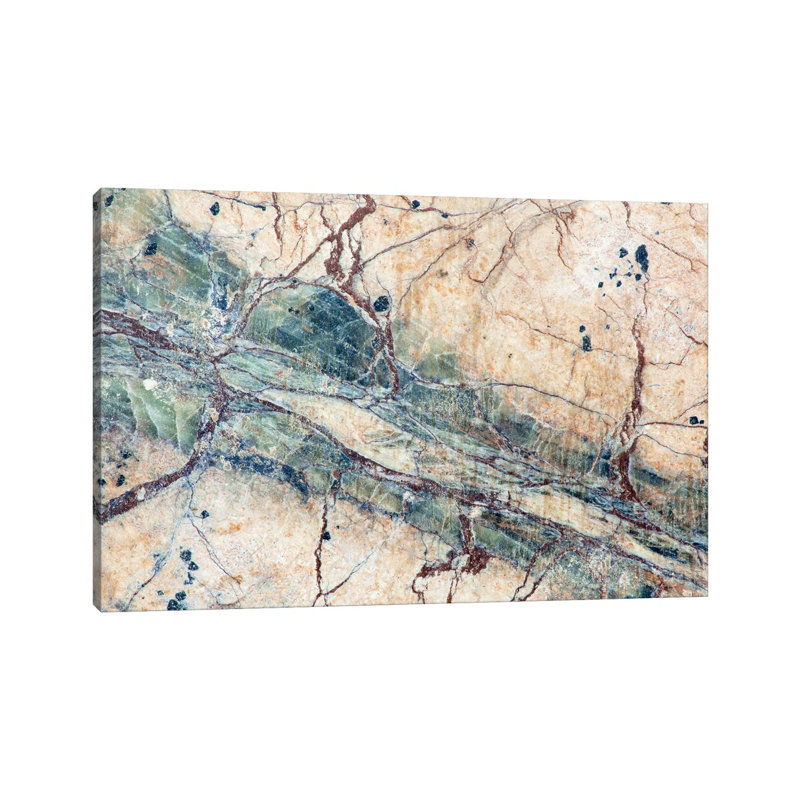 Usa, California. Detail Of Cut Slab Of Marble Rock. by Jaynes Gallery - Wrapped Canvas Gallery-Wrapped Canvas Giclée