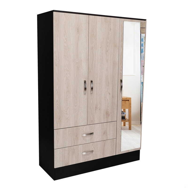 Armoire à miroir en miroir, chambre à coucher