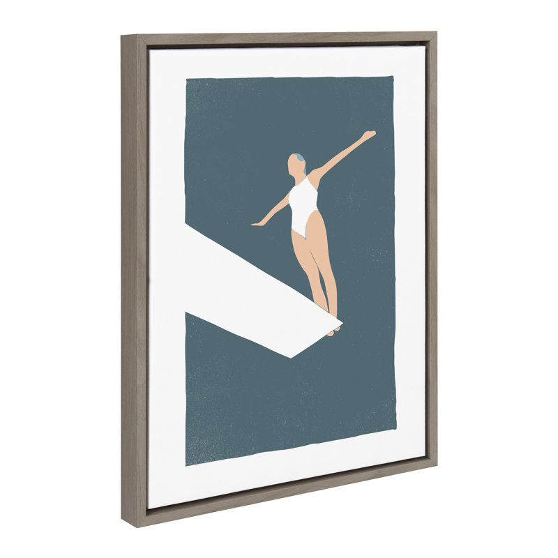 Contemplation by Rocket Jack Framed Canvas Wall Art Print