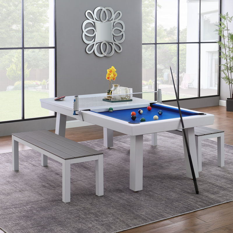Ensemble repas pour 6 personnes, Bleu, gris