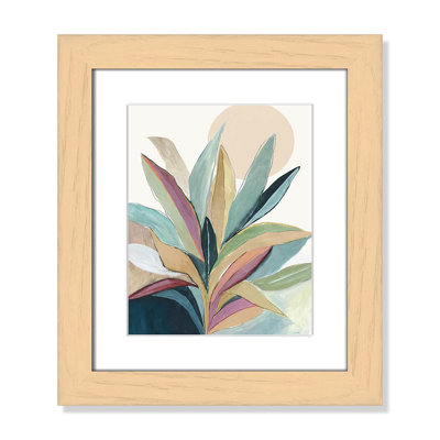 Byer "Sunny Bright Leaves I" Print by Asia Jensen
