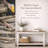 60" Luxe Reclaimed Wood Console Table White Combo-380829246-319167807