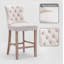 Ensemble de tabourets de bar double rembourrés Classic-347508057