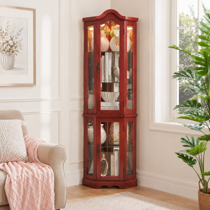 Vitrine de coin Crown Top
