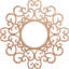 Médaillon de plafond en bois ajouré Reims-63412235-63412233
