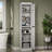 16.5" W Solid Wood Bathroom Cabinet-1618263725