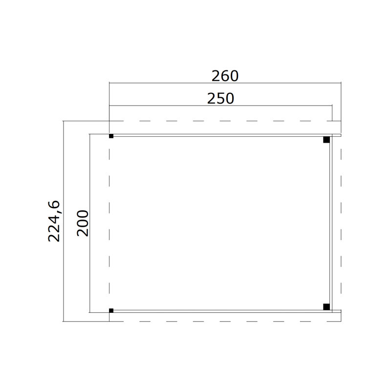 Lasita 8.5 x 7 Ft. Canopy Extension For Zambezi