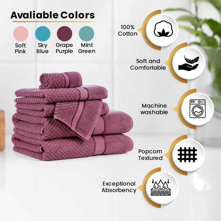 JML Luxury Bamboo Towels, 2 Piece Bath Towel Set (27x54), Soft &  Absorbent, O
