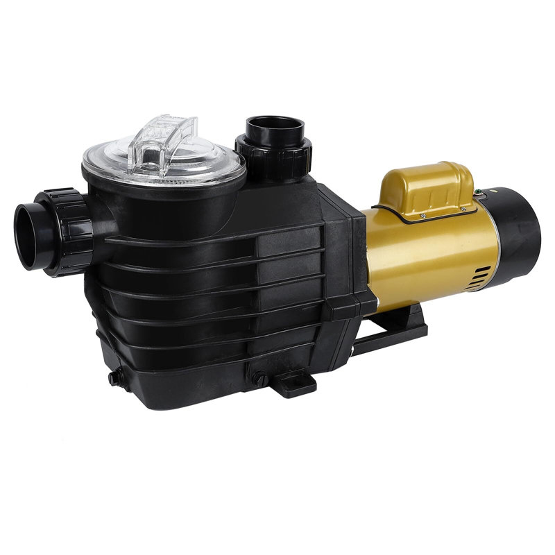Pompe de piscine et filtre hors-terre, système de filtre de pompe de piscine transparente 2HP 5568GPH