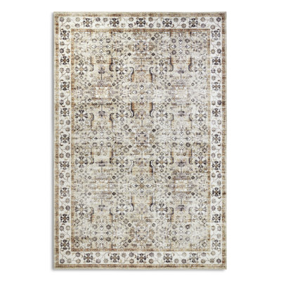 Saveh Oriental Machine Woven Area Rug