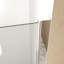 Porte de douche pivotante 37-36 "X 72", cadre en aluminium, demi-cadre, verre trempé 1/4 "(6Mm)-120179016