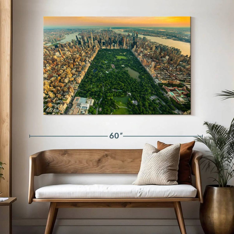 Kavia Central Park Summer Day, 34" H x 51" W