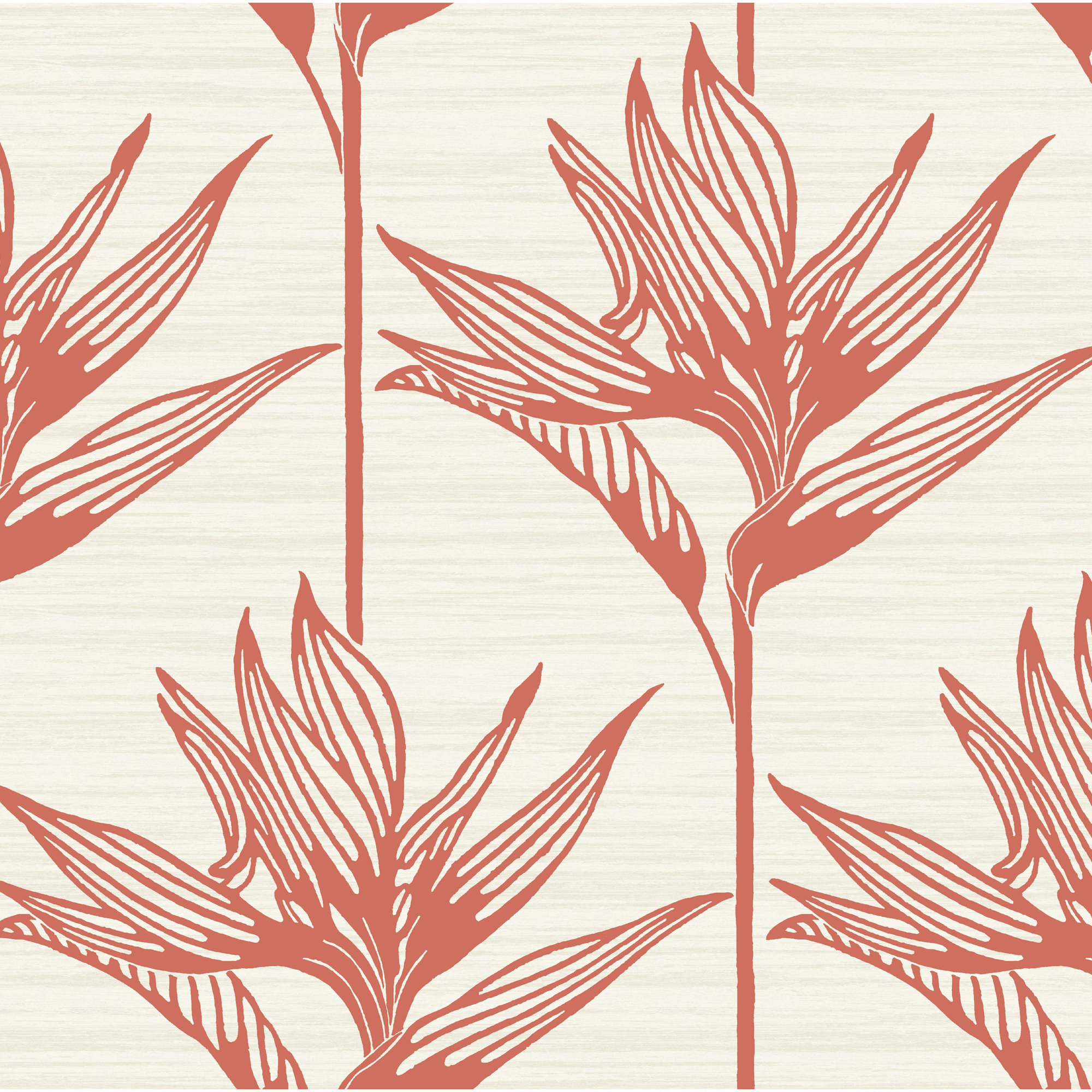 Boleyn Floral Double Roll, Coral